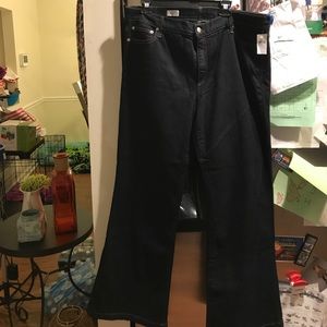 Dark wash gap 35r authentic flare never worn
